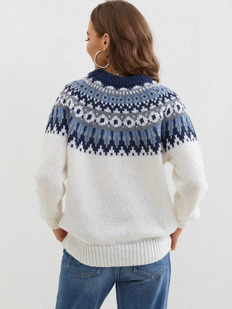 Heidi-Mode | Jahrgang Fair Isle Pullover