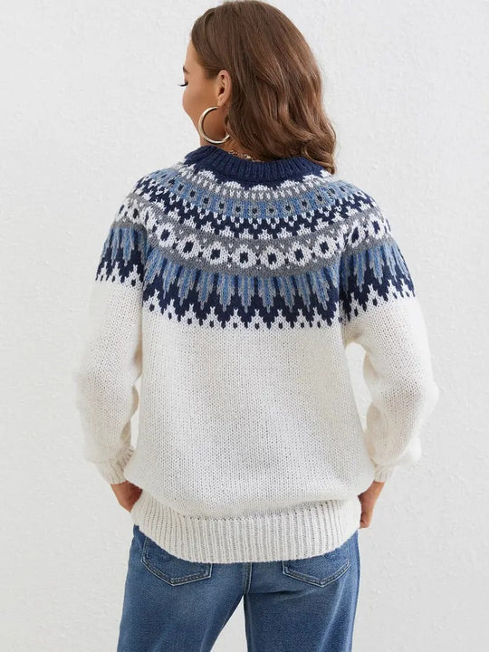 Heidi-Mode | Jahrgang Fair Isle Pullover
