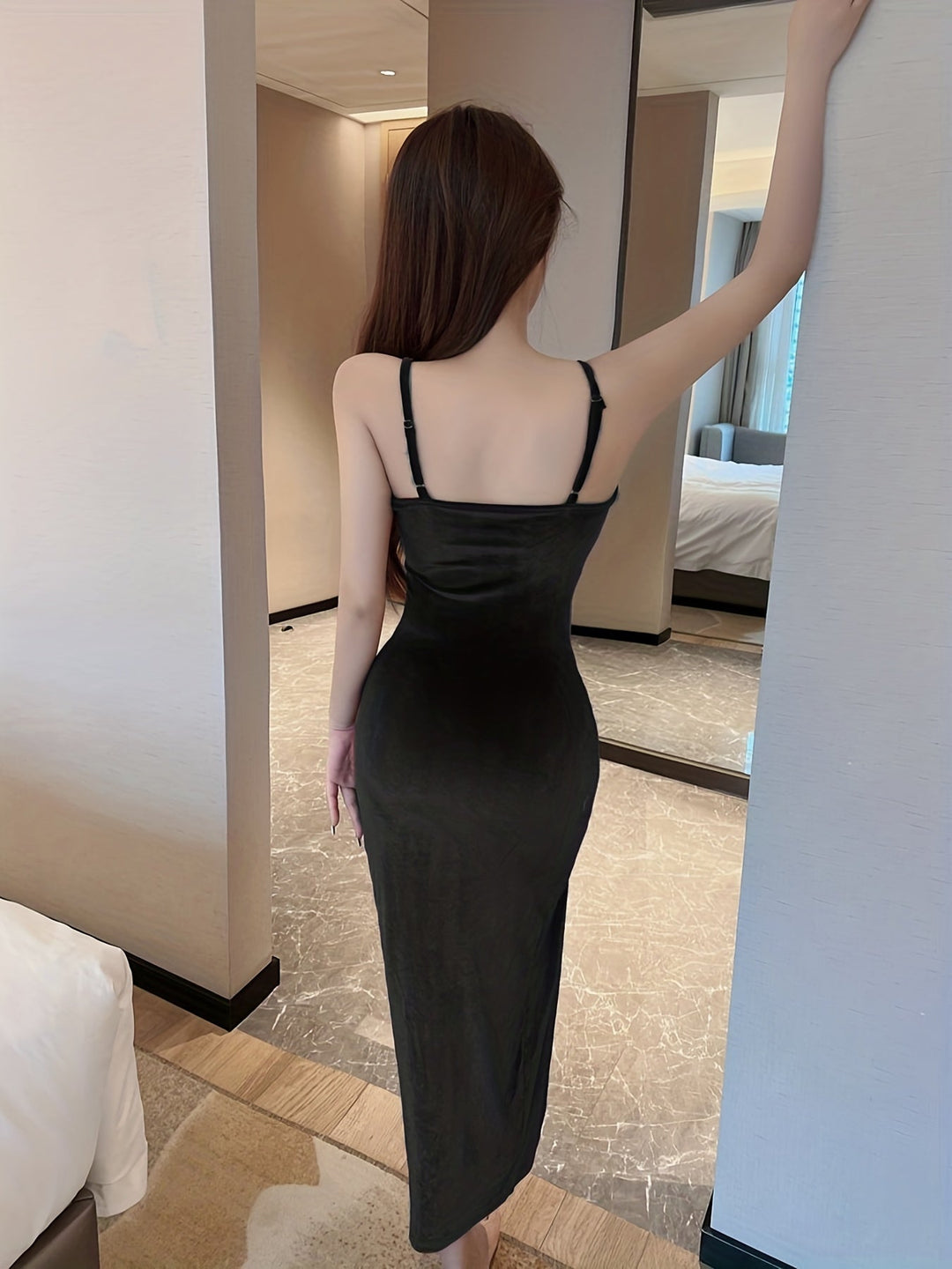 Heidi-Mode | Satin Abendkleid