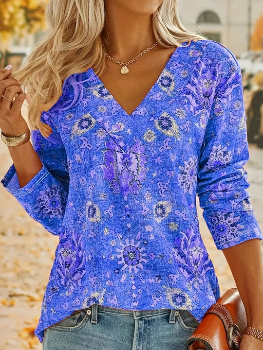 Heidi-Mode | Große Größen Boho Top für Damen