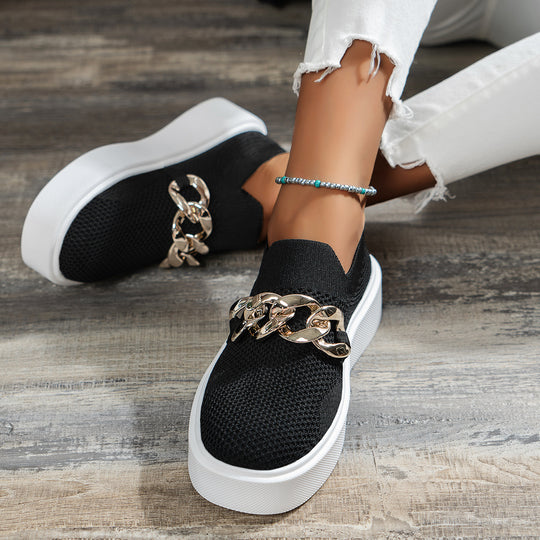 Ollie | Kette Flats Schuhe