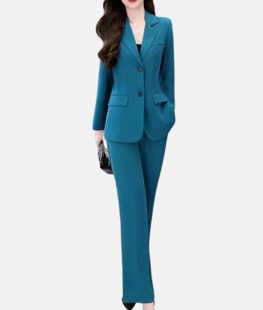 Heidi-Mode - Stilvolles Jumpsuit mit tailliertem Blazer