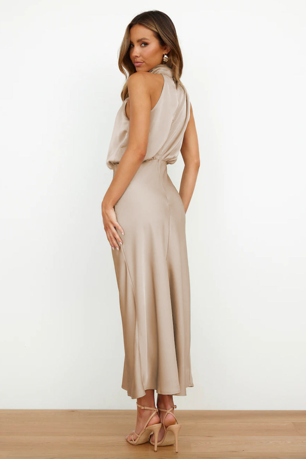 Heidi-Mode | Satinkleid - Damen - Zeitlos und Elegant