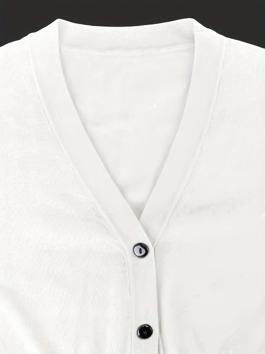 Heidi-Mode | Bolerojacke mit Knopfverschluss