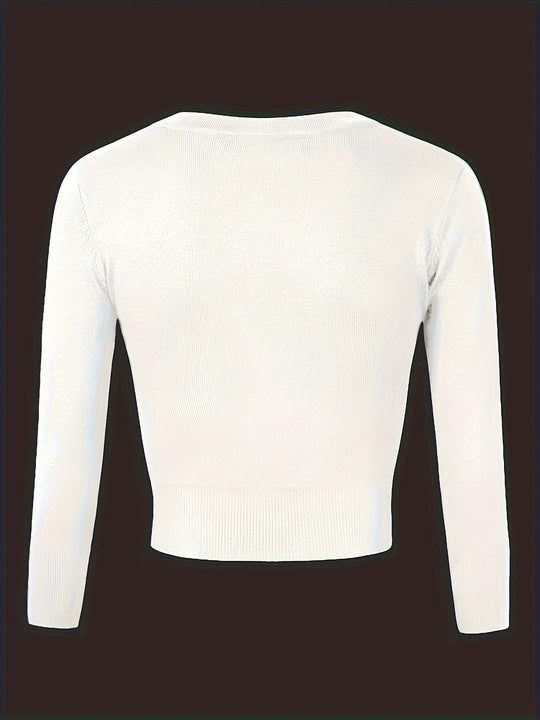 Heidi-Mode | Bolerojacke mit Knopfverschluss