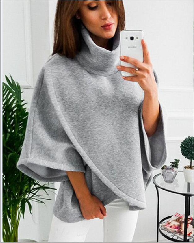 HeidiMode | Stylischer Cape-Pullover