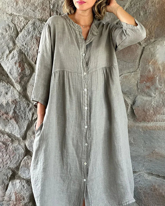 Hemdblusenkleid - stilvolles Sommerkleid