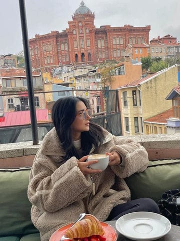 Heidi-Mode | Flauschige Jacke Lässiger Moderner Stil Ideal für den Winter