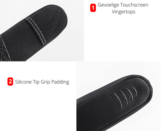 Heidi-Mode - Lässige Winter Wasserfeste Thermische Touch Handschuhe für Männer