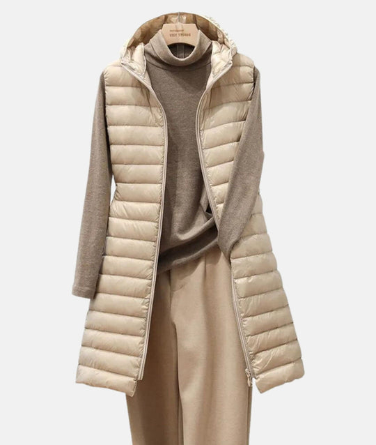 Heidi-Mode | Ärmelloser Mantel Lässiger Zeitloser Stil Ideal für den Winter