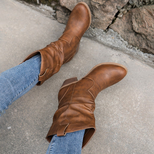 Heidi-Mode | Orthopädische Cowboystiefel