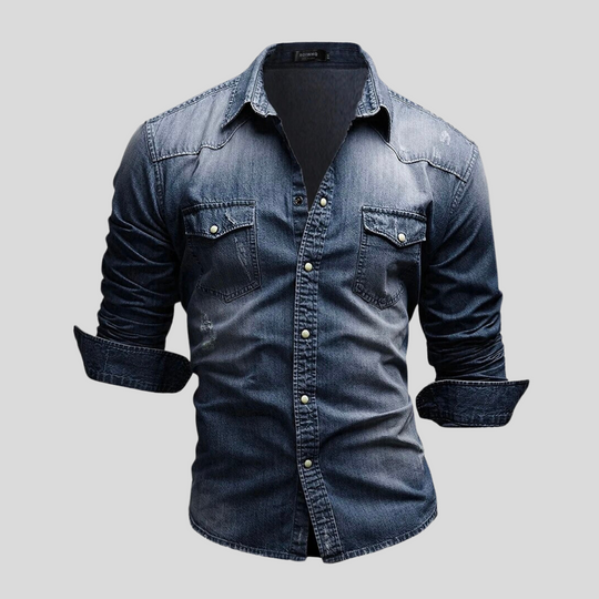 Lex - Modernes Denim-Hemd