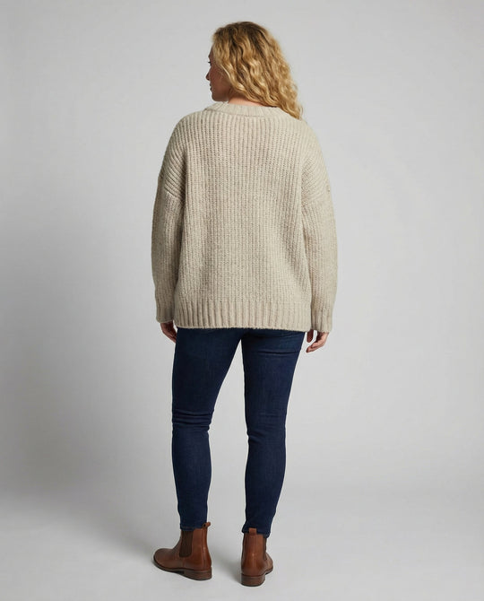 Bequemer Oversize Pullover Damen | Heidi-Mode