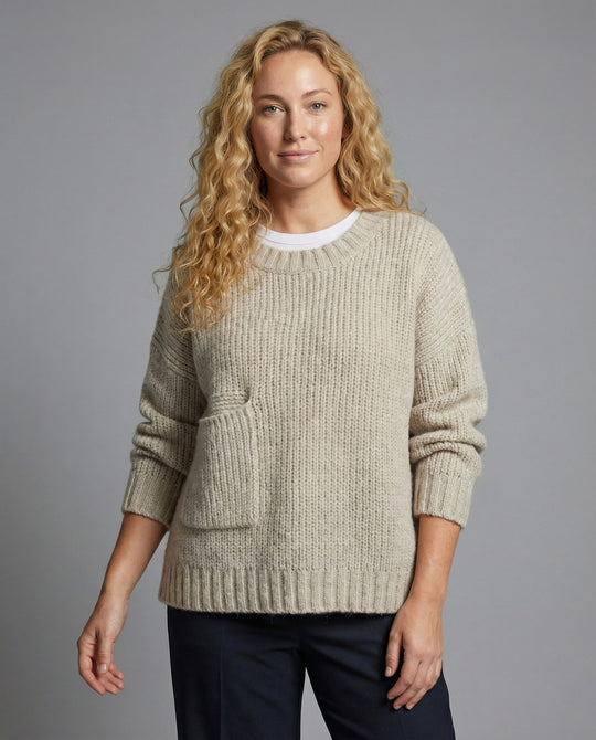 Bequemer Oversize Pullover Damen | Heidi-Mode