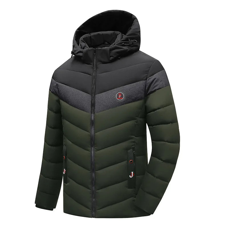 Bequemer Parka mit Kapuze