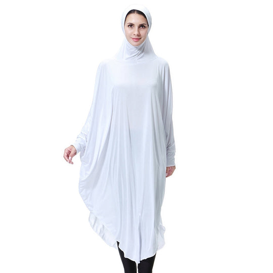 Heidi-Mode | Mikrofaser Lange Bön Jilbab mit Ärmeln für Arabische Frauen