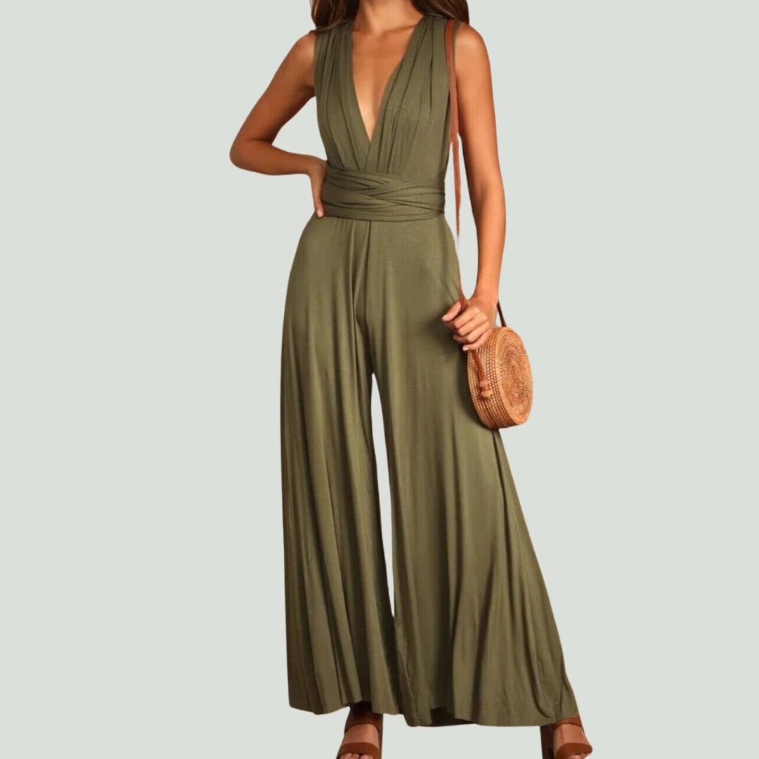 Heidi-Mode | Eleganter Overall mit Kreuzrücken