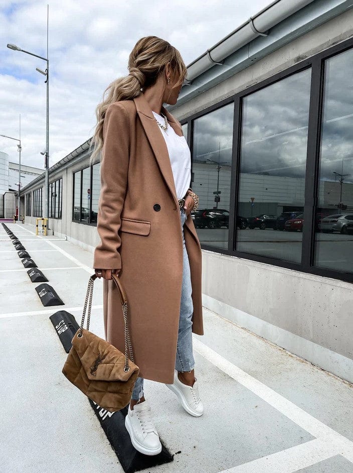 Heidi-Mode | Langes Daunenjacke Eleganter Zeitloser Stil Ideal Für Den Winter