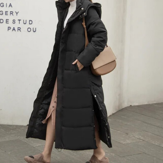 Parka Long manteau d'hiver matelassé pour femmes