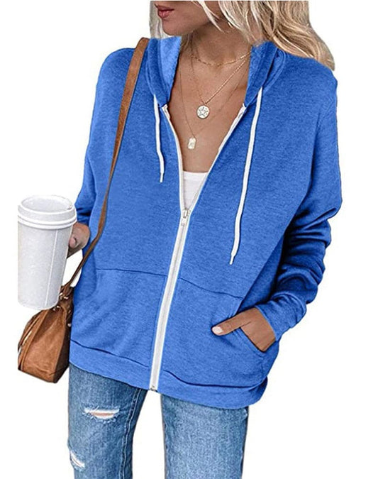 Heidi-Mode - Damen Zipped Hoodie