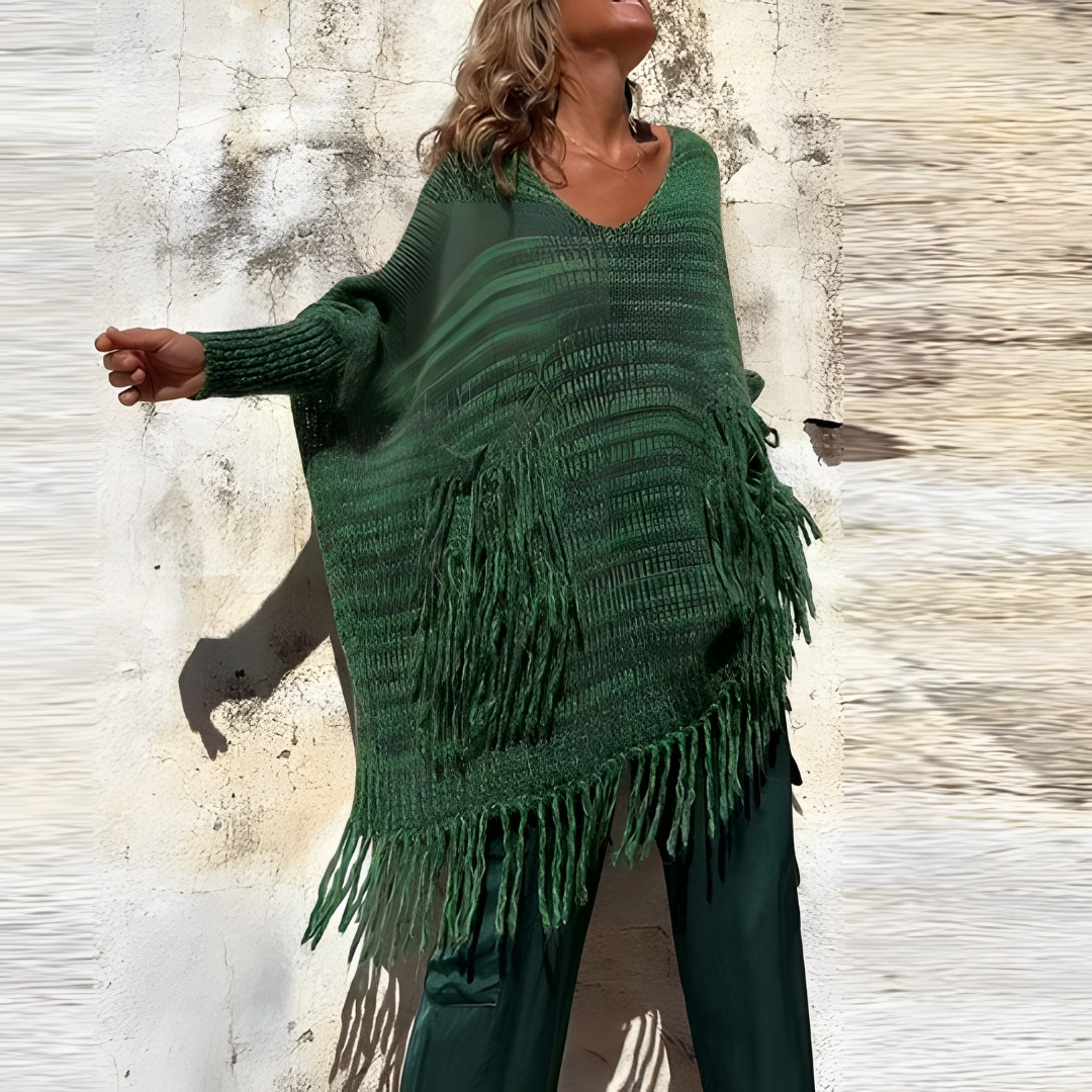 Heidi-Mode | Boho Style Fransenpullover