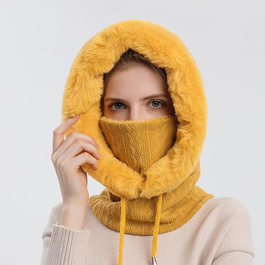 Heidi-Mode | Damen Schal Mit Kapuze