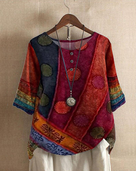 Heidi-Mode | Vintage Boho Top