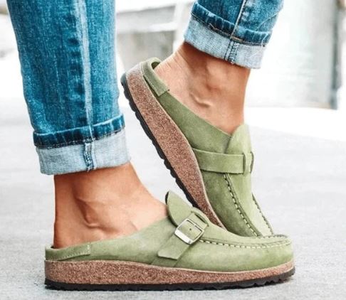 Heidi-Mode | Damen Slipper mit Orthopädischem Design