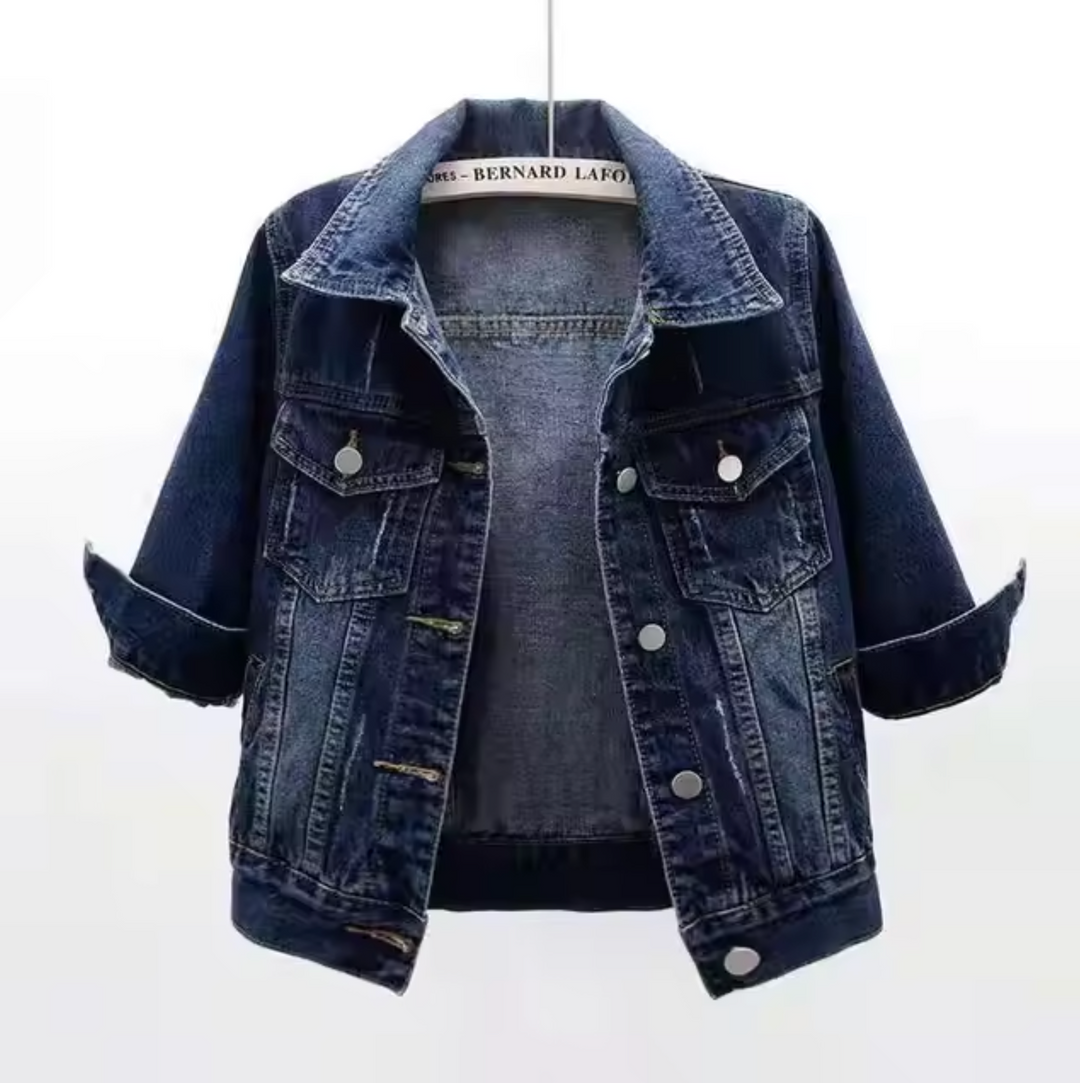 Heidi-Mode | Buntes Jeansjacke