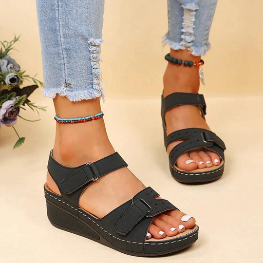 Heidi-Mode | Orthopädische Sandalen | Bequeme und stützende Damensandalen