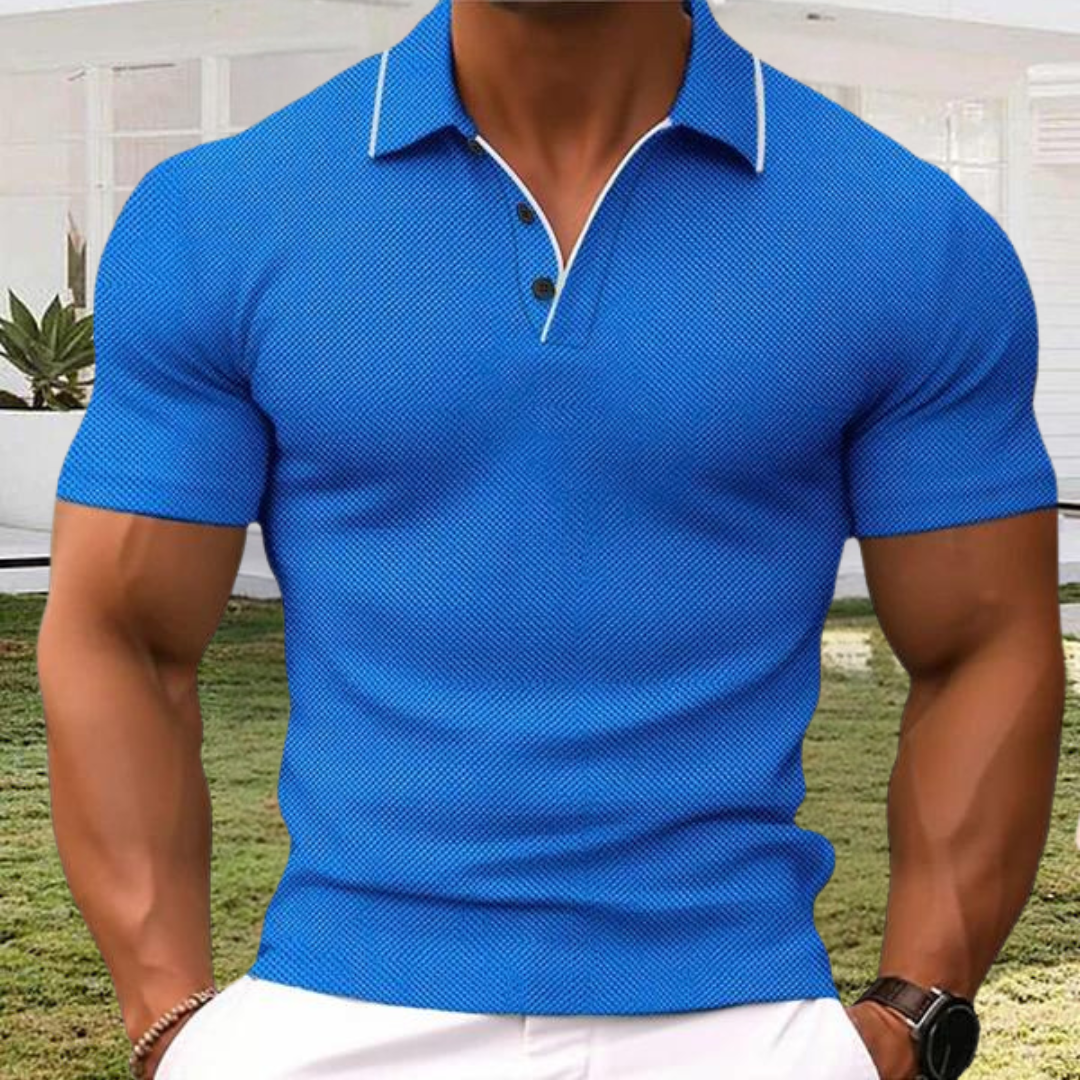 Lässiges Poloshirt mit Knöpfen