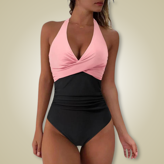 Heidi-Mode | Komfortabler Badeanzug mit Push-Up-Bikinitop für Damen Eve