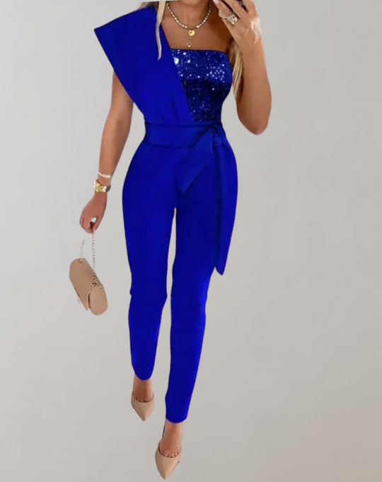 Stylischer Damen Jumpsuit mit Ärmeln