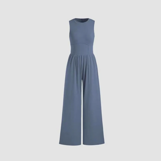 Mode- Schwarzer Jumpsuit