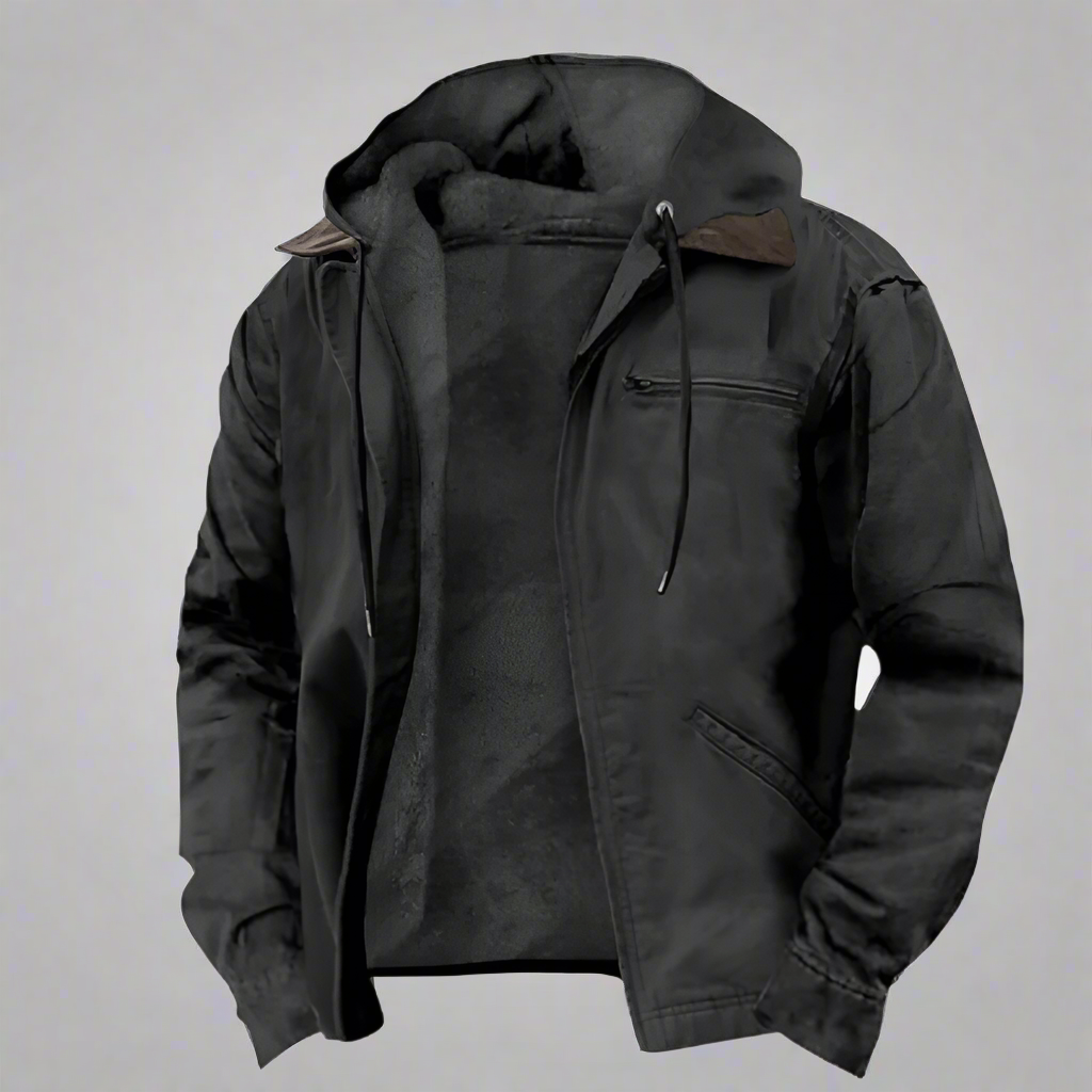 Heidi-Mode | Klassische Kapuzenjacke für Herren