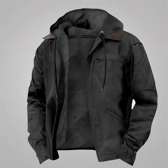 Heidi-Mode | Klassische Kapuzenjacke für Herren