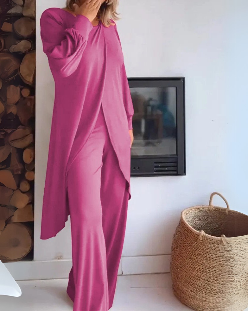 Heidi-Mode | Bequemes Zweiteiliges Satz für Damen
