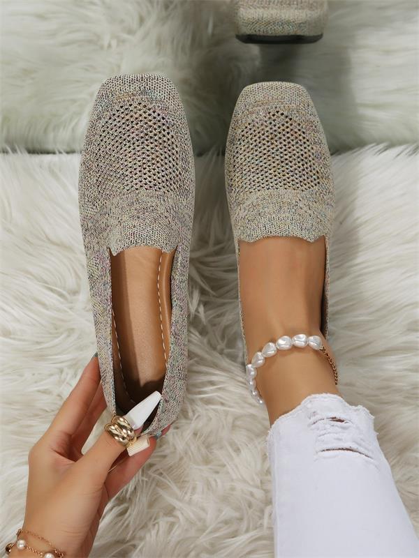 Bequeme, rutschfeste flache Schuhe für Damen