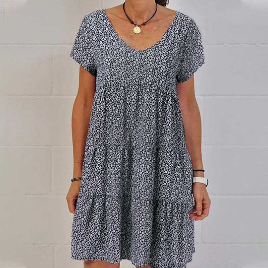 Heidi-Mode | Lässiges Baumwollkleid für Den Sommer