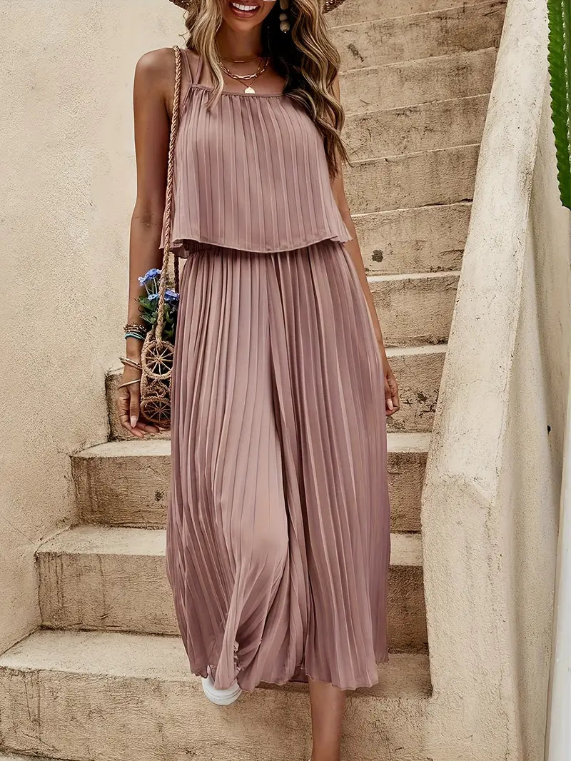 Heidi-Mode | Solide, Plissierte, Elegante Anzüge mit Hosen