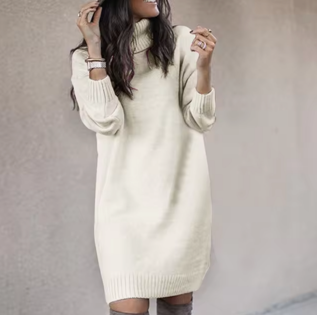 – Lässiges Strickkleid