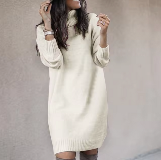 – Lässiges Strickkleid