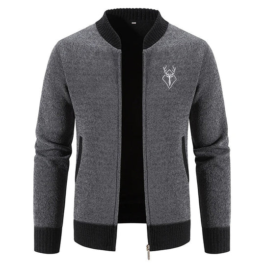 Heidi-Mode | Herren Street Knit Zip-Up Vest