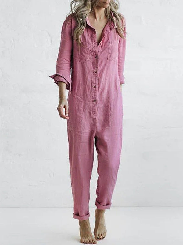 Langärmliger Jumpsuit