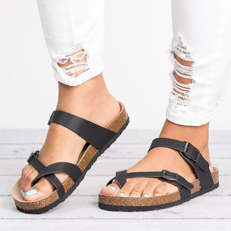 Heidi - Orthopädische Verstellbare Sandalen mit Riemen für Damen