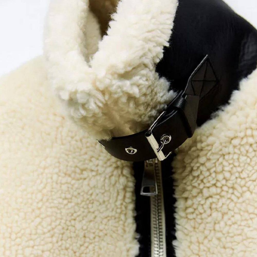 Heidi-Mode | Lammfelljacke
