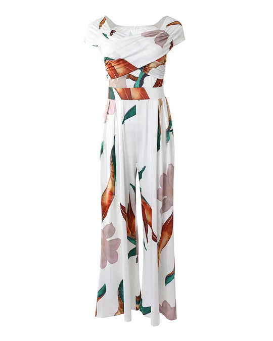 Jumpsuit Traumhafte Botanik in einem Overall-Kleid