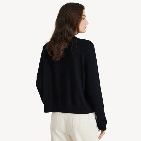 Heidi-Mode | Weicher Baumwollcardigan für Frauen