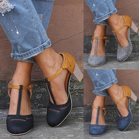 Elegante Vintage-Damen-Heels