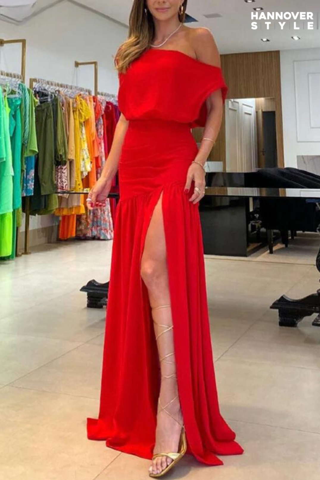 Sheila - Abend-Maxikleid